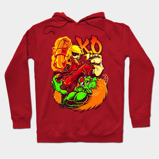 Street Fighter Hoodie by Kensuke